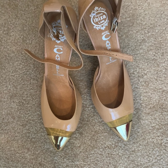 Jeffrey Campbell patent leather bullet cap heels - Picture 2 of 4